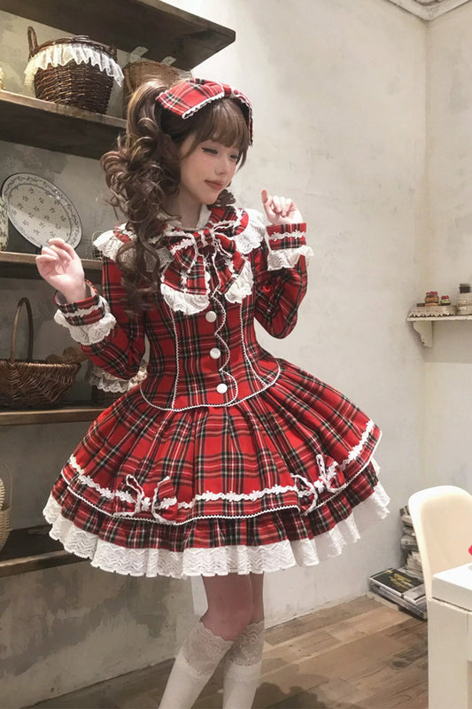 【受注予約~10/25】クリスマスリボン カチューシャ【Sugar Cookies】