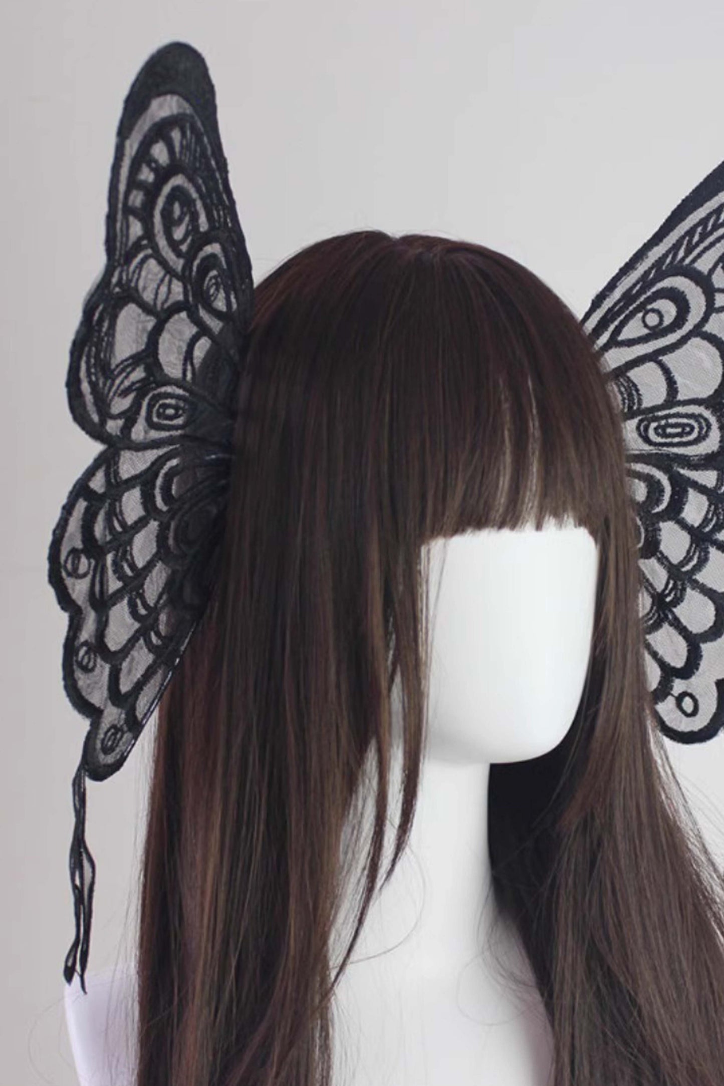 蝶々の羽根 リボンクリップ【鹿系少女手作小铺】