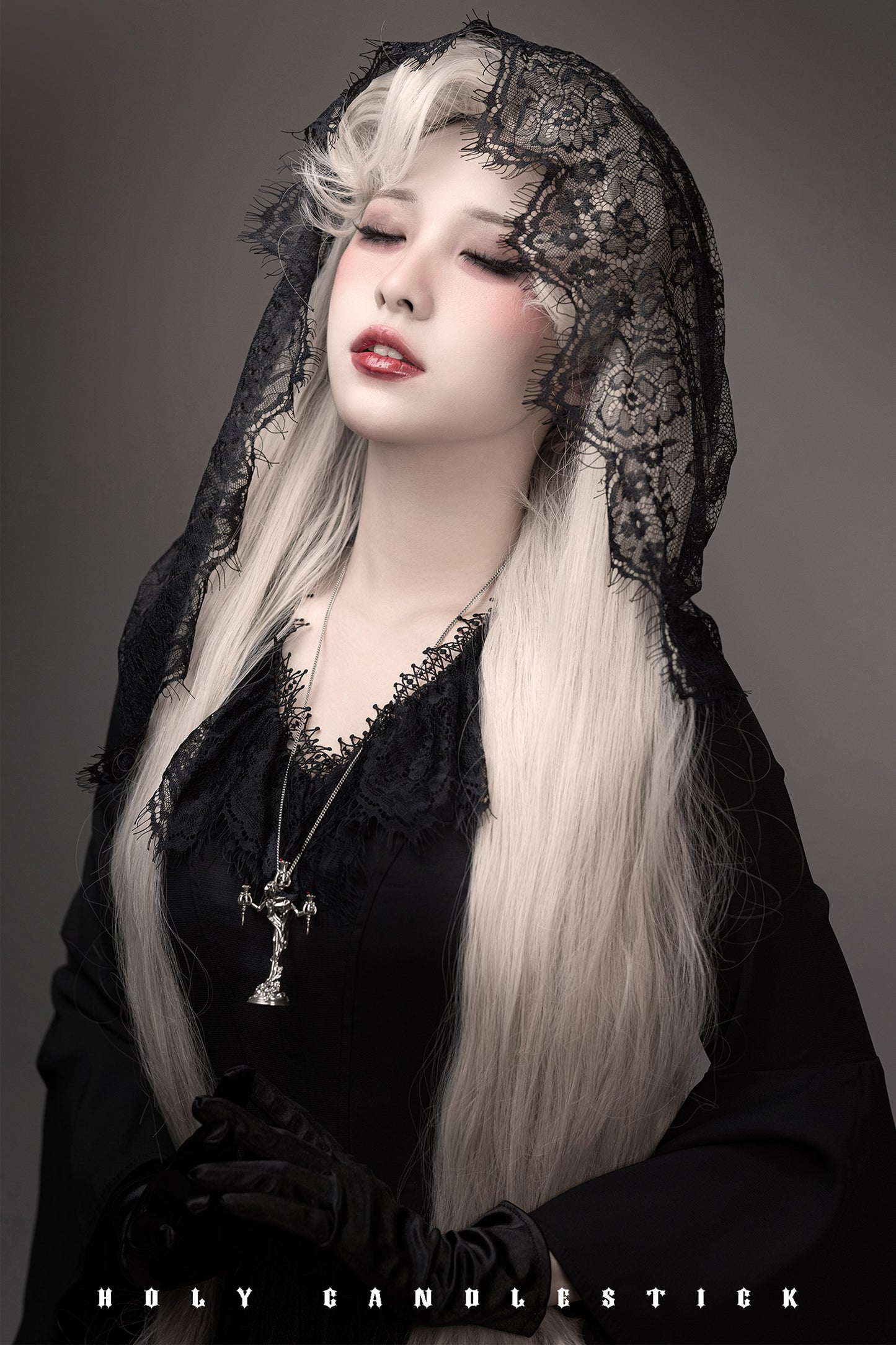 Bone Candelabra ネックレス【Lilith House-ATELIER CROW-】