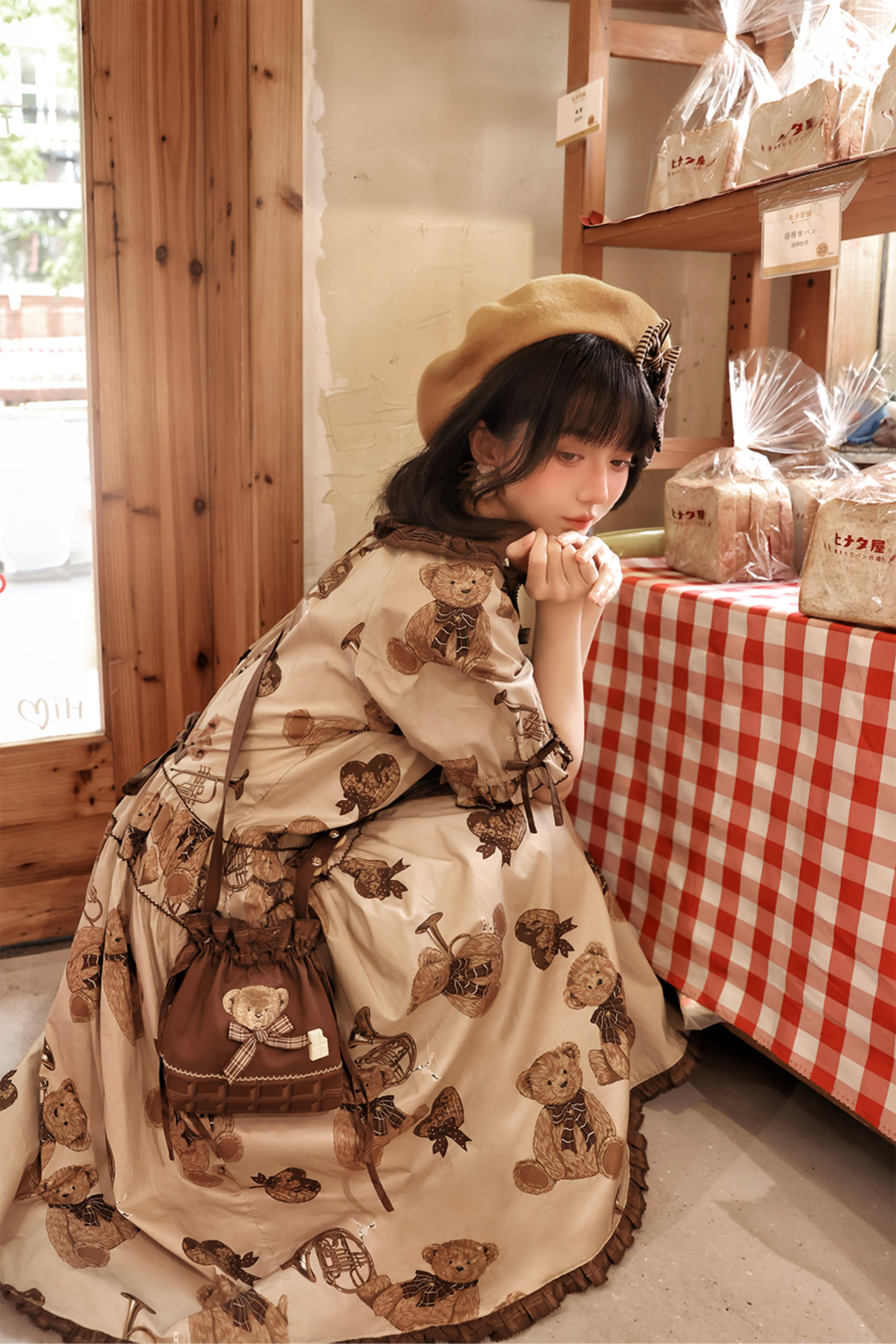 epetice Chocolate Bear 2.0 ワンピース ブラウン 商品 – tagged 