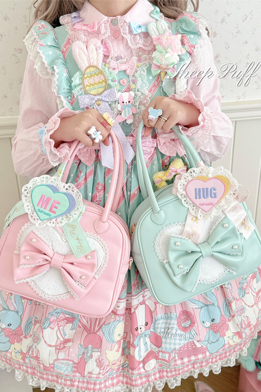Love Boston バッグ【Sheep Puff】