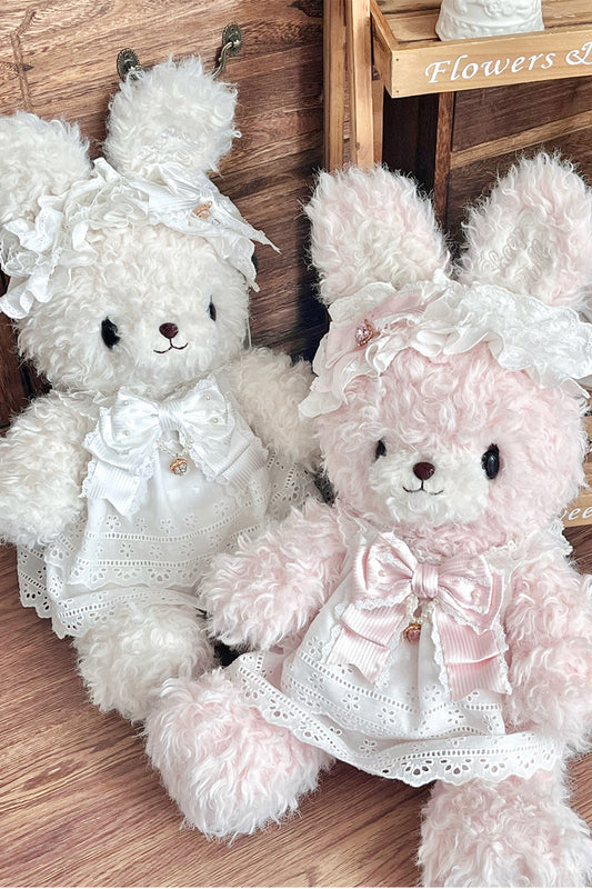 【受注予約~11/13】Rabbit Puff ぬいぐるみバッグ【Sheep Puff】