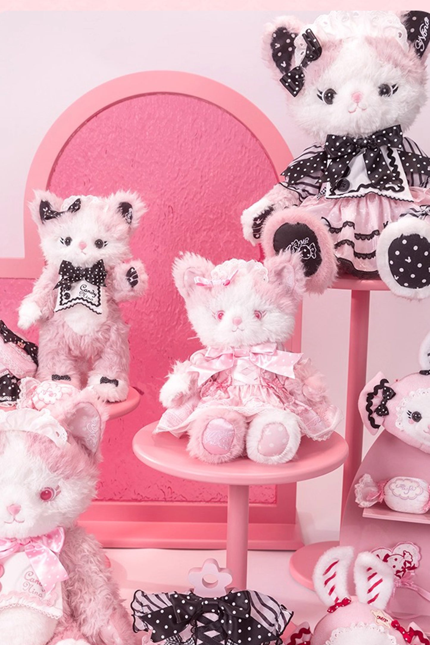 【受注予約~12/8】Candy Wrapper ぬいぐるみバッグ・ぬい用アクセサリー【花与珍珠匣】