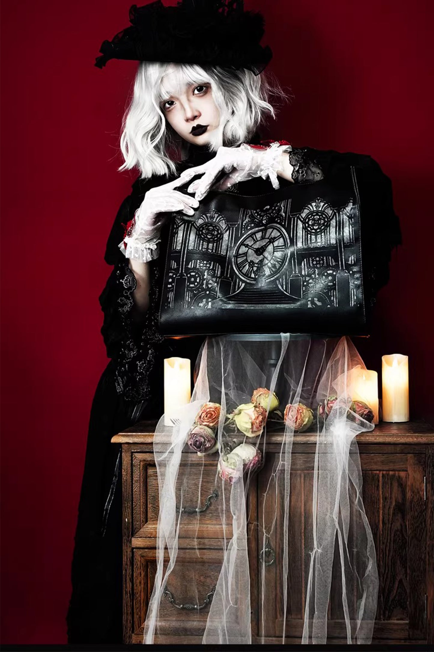 時計塔 ゴシックトートバッグ【Vera s Mimosa】