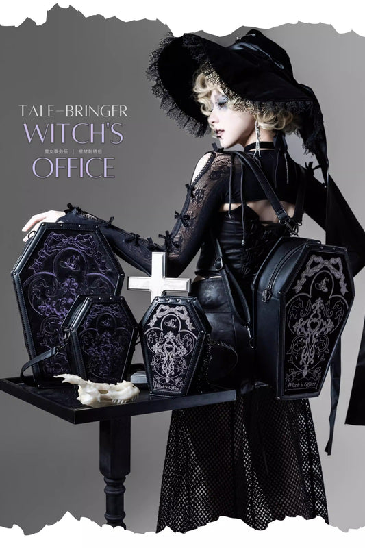 【受注予約~1/18】魔女集会 棺型バッグ【物語者】