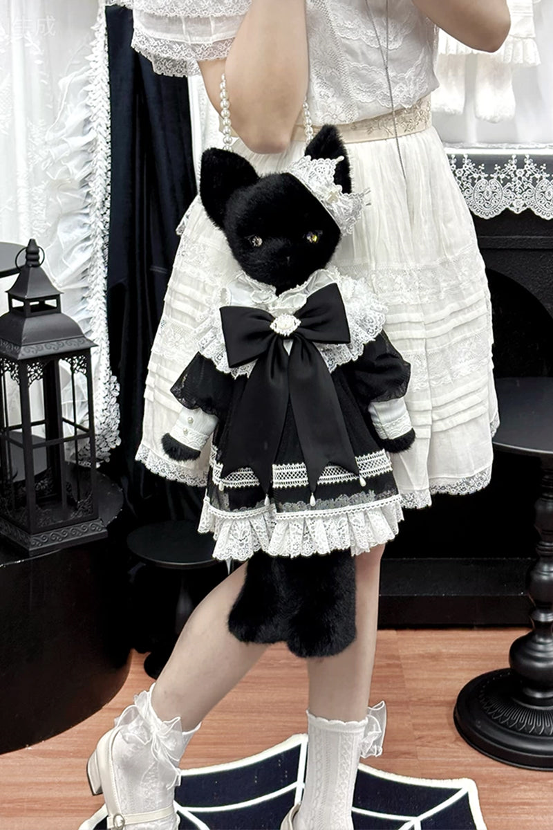 ぬいぐるみバッグ用レース王冠【MarinFlust】