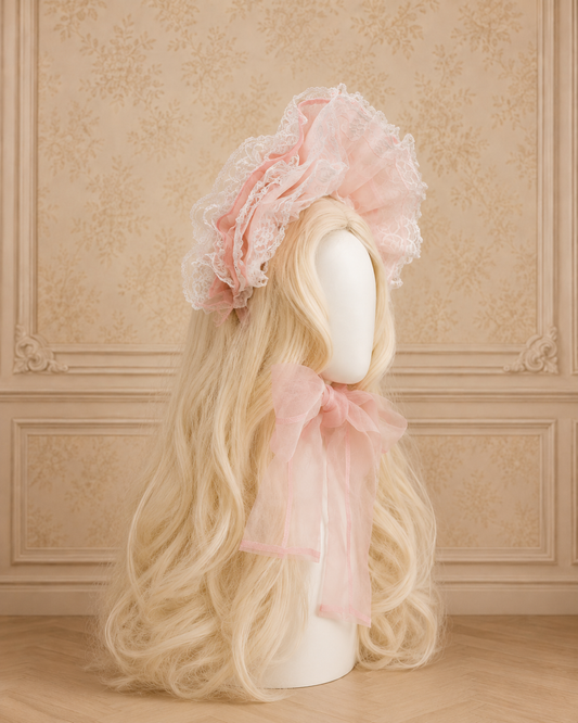 【受注予約~7/5】Angelic Cloud ボンネット【Baroque】