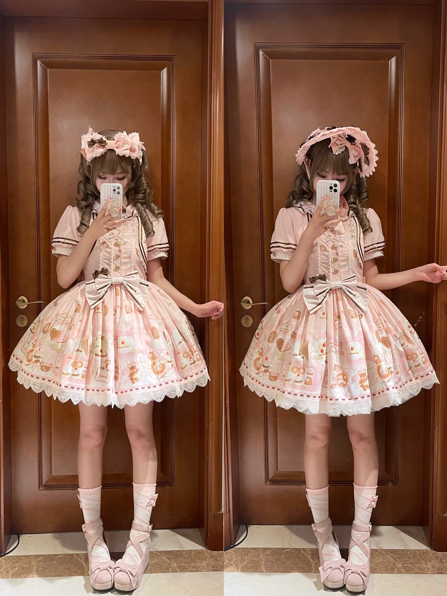 【受注予約~6/11】ドリームカフェ ワンピース【babyblue】