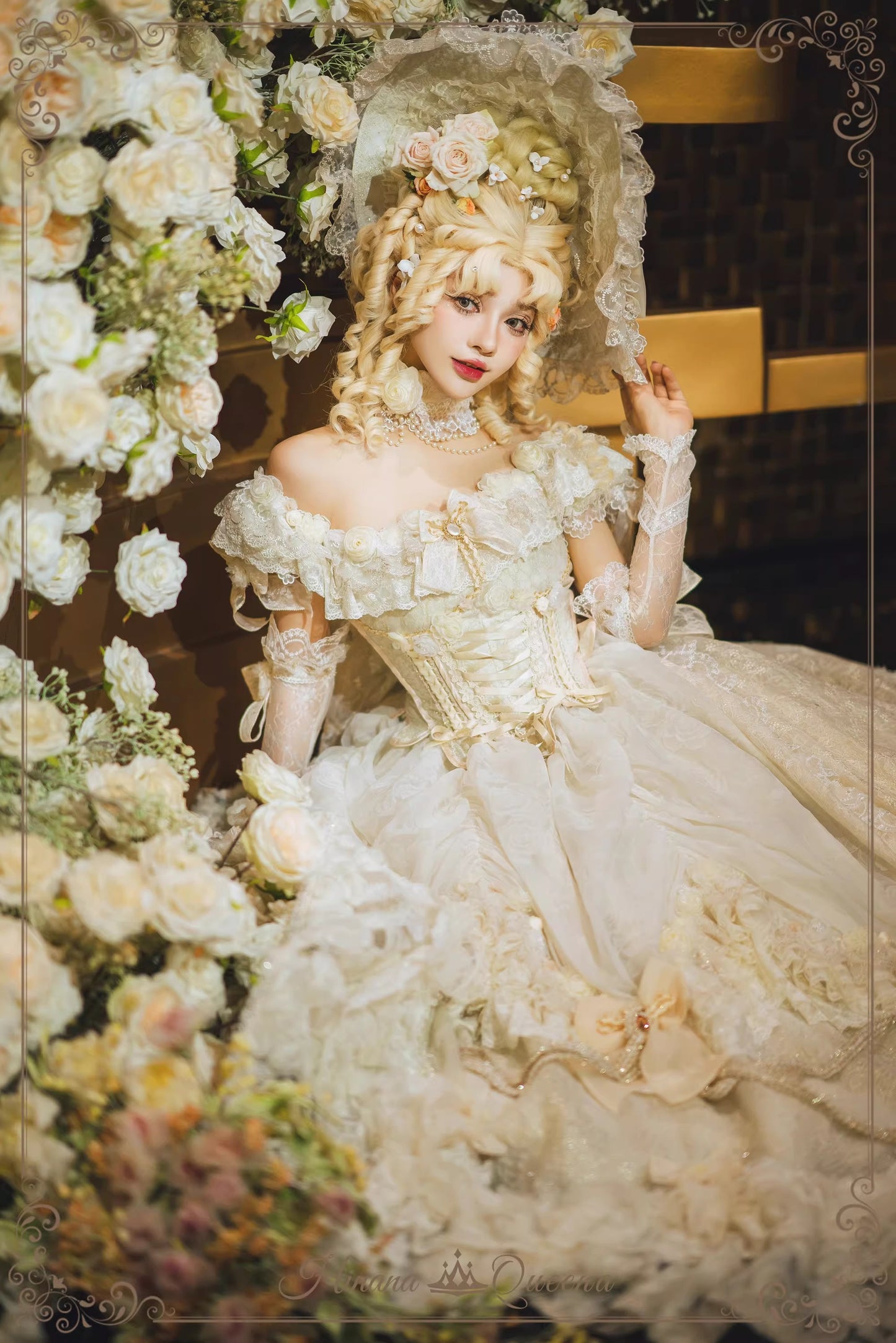 【受注予約~4/26】Gorgeous Wood Dandelion ワンピース・フルセット【Hinana Queena】