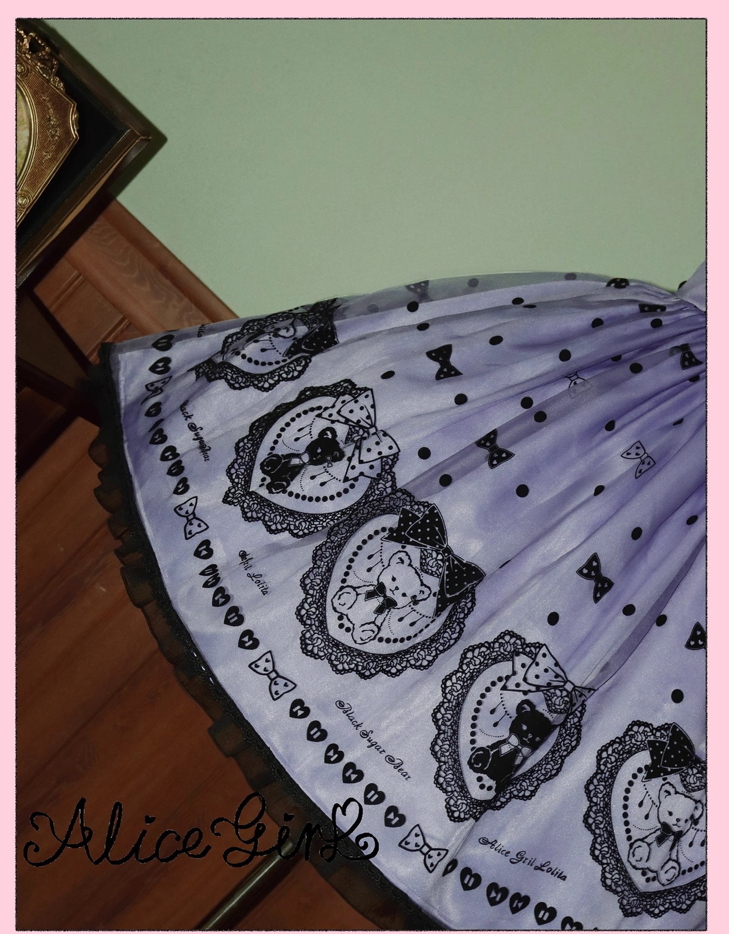 【受注予約~9/16】Brown Sugar Bear ジャンパースカート【Alice Girl】