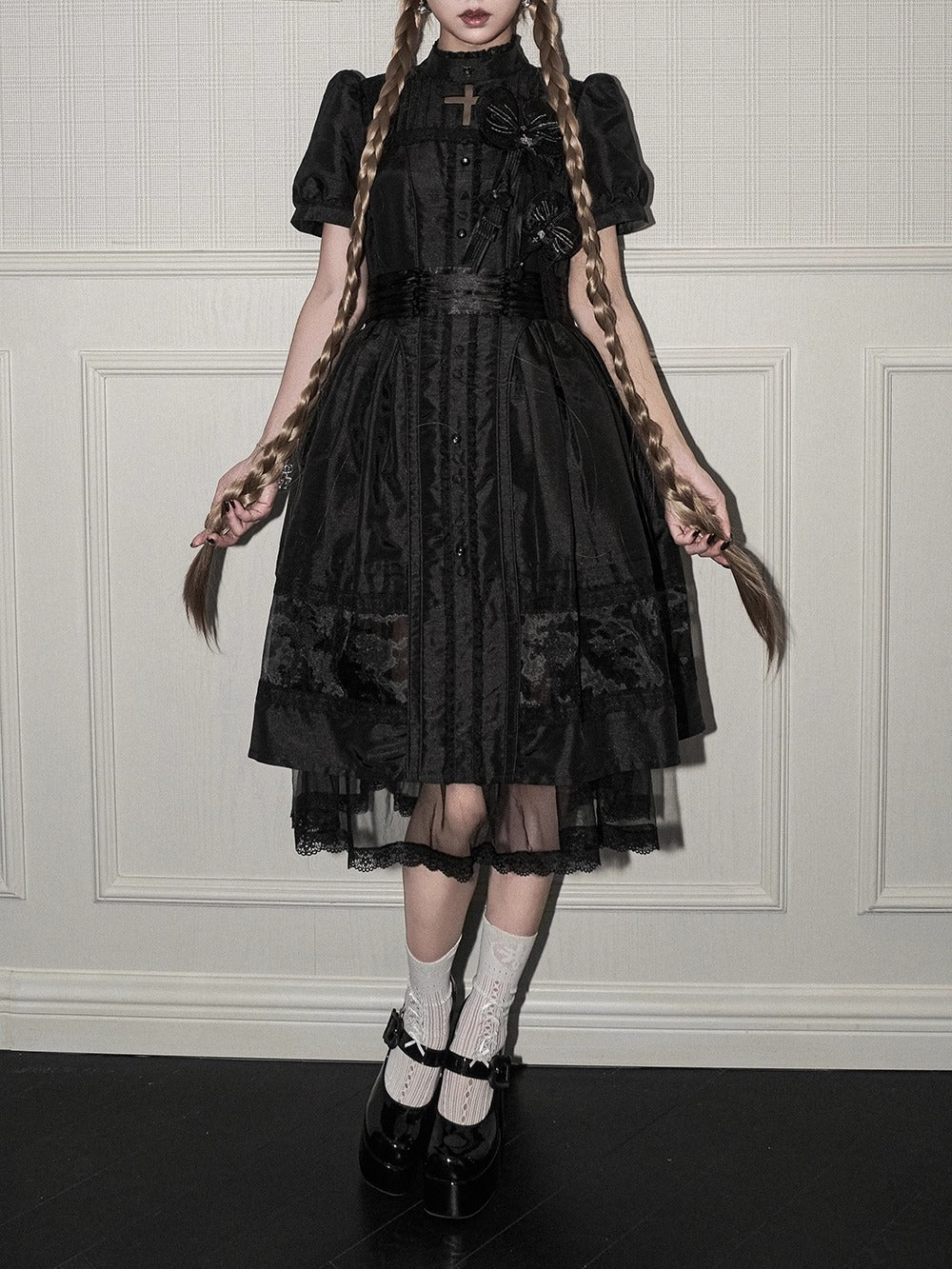 【受注予約~9/2】Spectral Orchid ワンピース(タイプ2)【魔女販售】