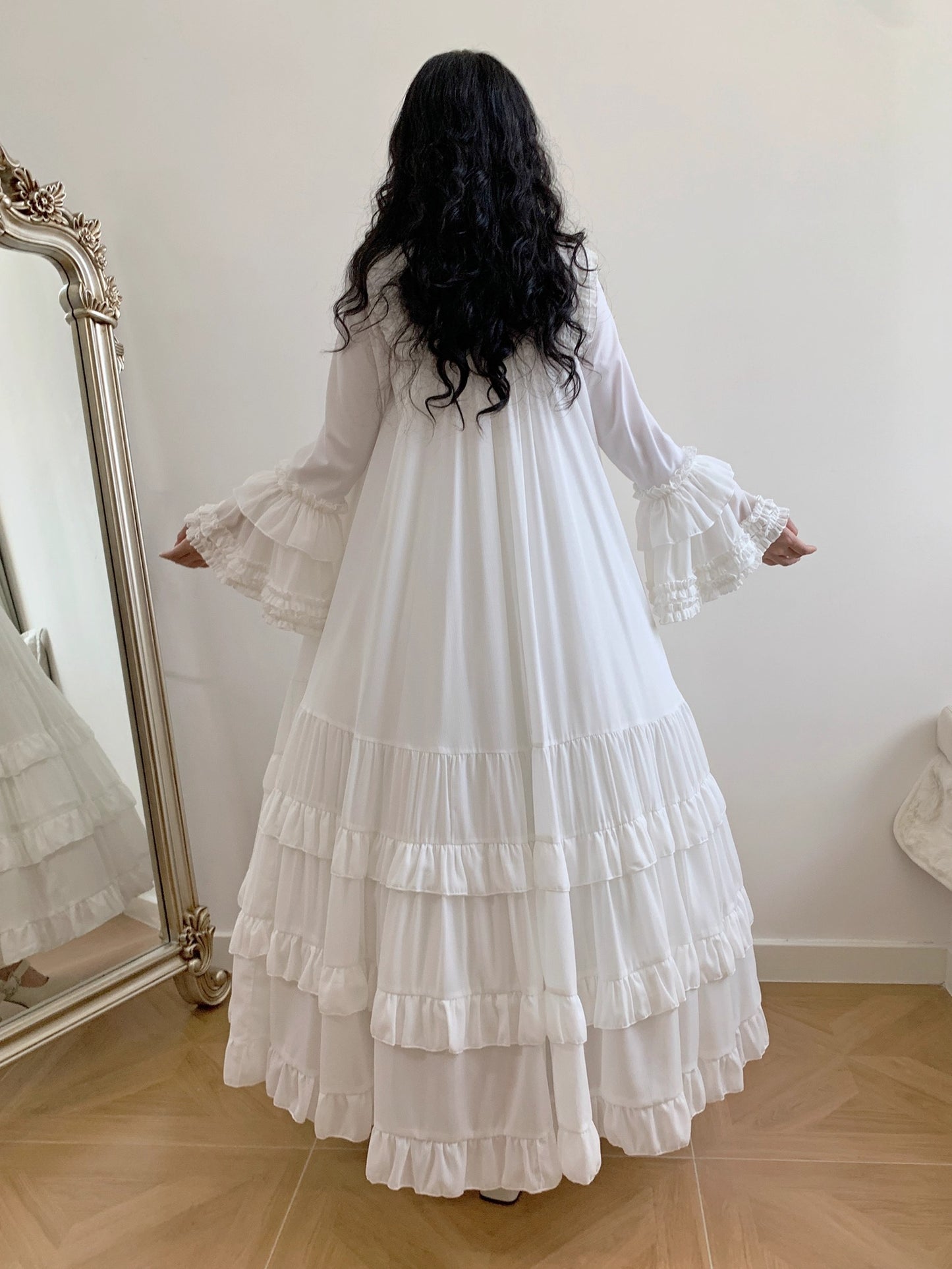 【受注予約~9/25】Princess of Windsor ワンピース・姫袖(プラスロング丈)【Little Dipper】