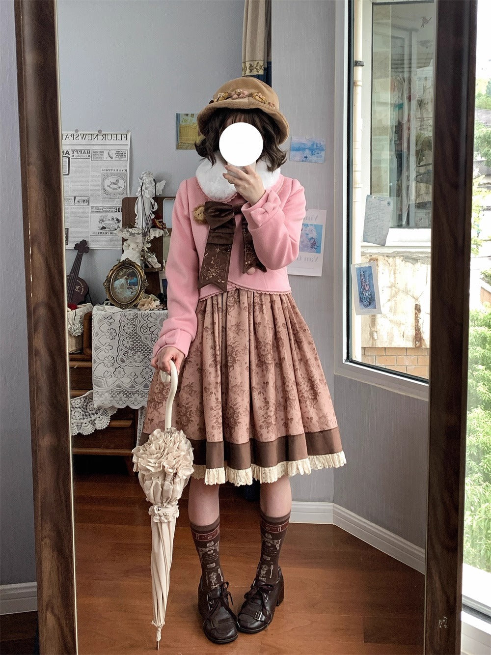 【受注予約~11/12】Winter Solstice ショートコート【Le Miroir】