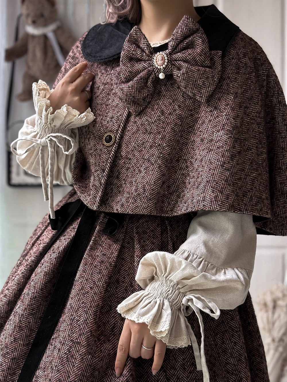 【受注予約~11/30】Earl Gray Tea 2.0 ケープ・アクセサリー【Miss Cube】