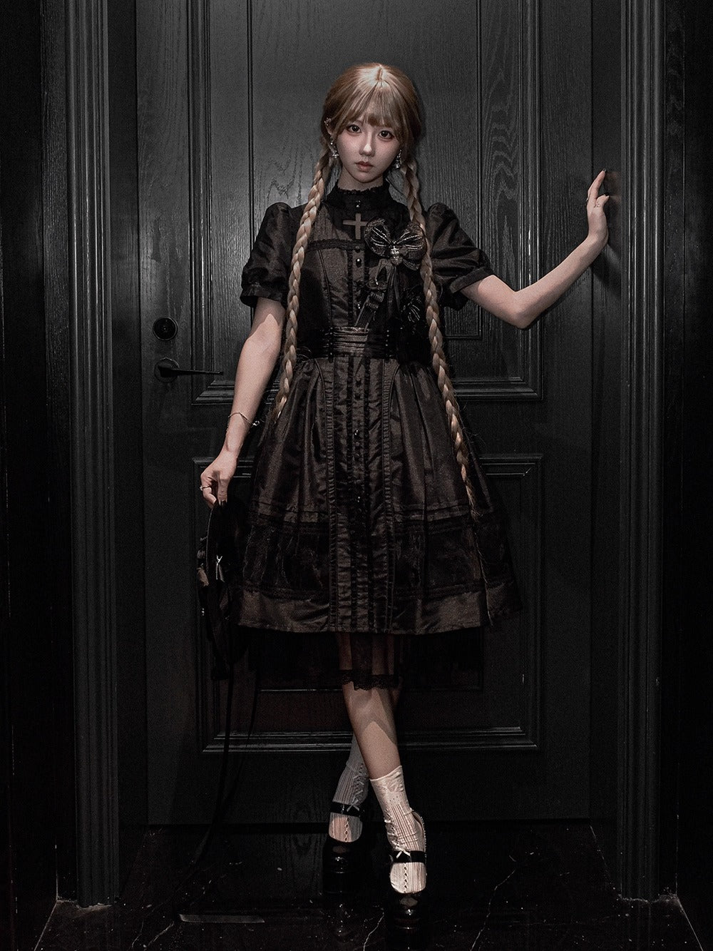 【受注予約~9/2】Spectral Orchid ワンピース(タイプ2)【魔女販售】