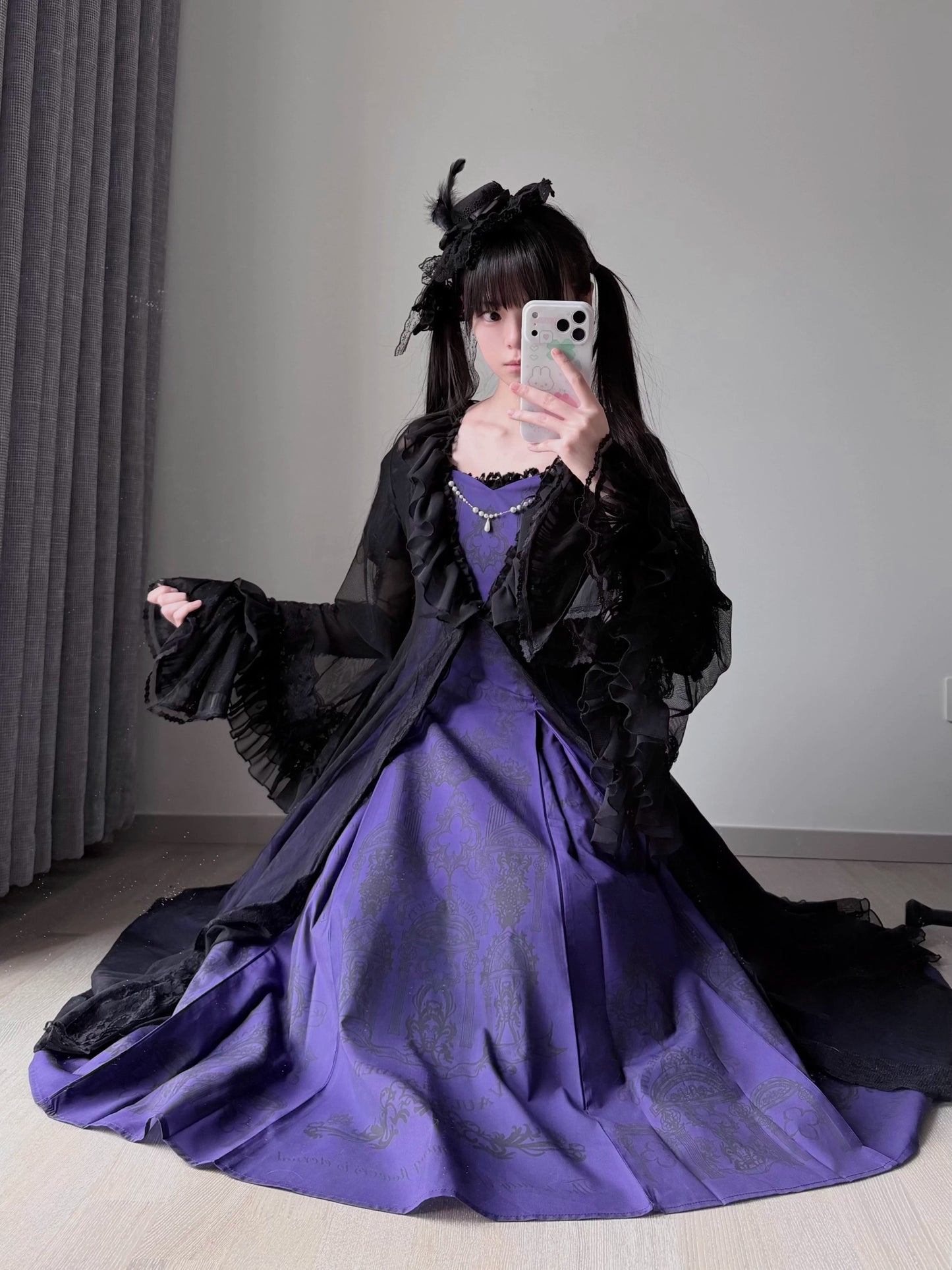 【受注予約~4/9】天使花園 ジャンパースカート（ロング丈）【VaultDesign】