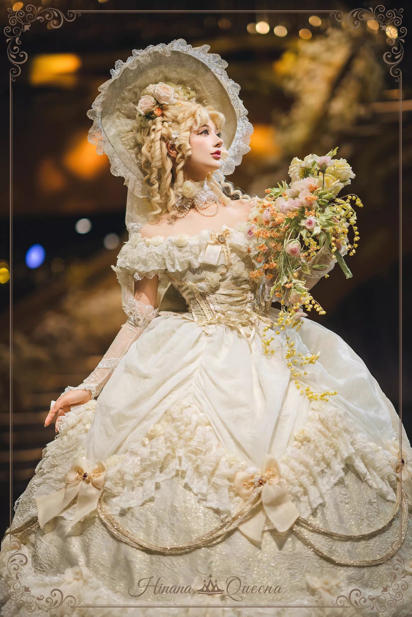 【受注予約~4/26】Gorgeous Wood Dandelion ワンピース・フルセット【Hinana Queena】