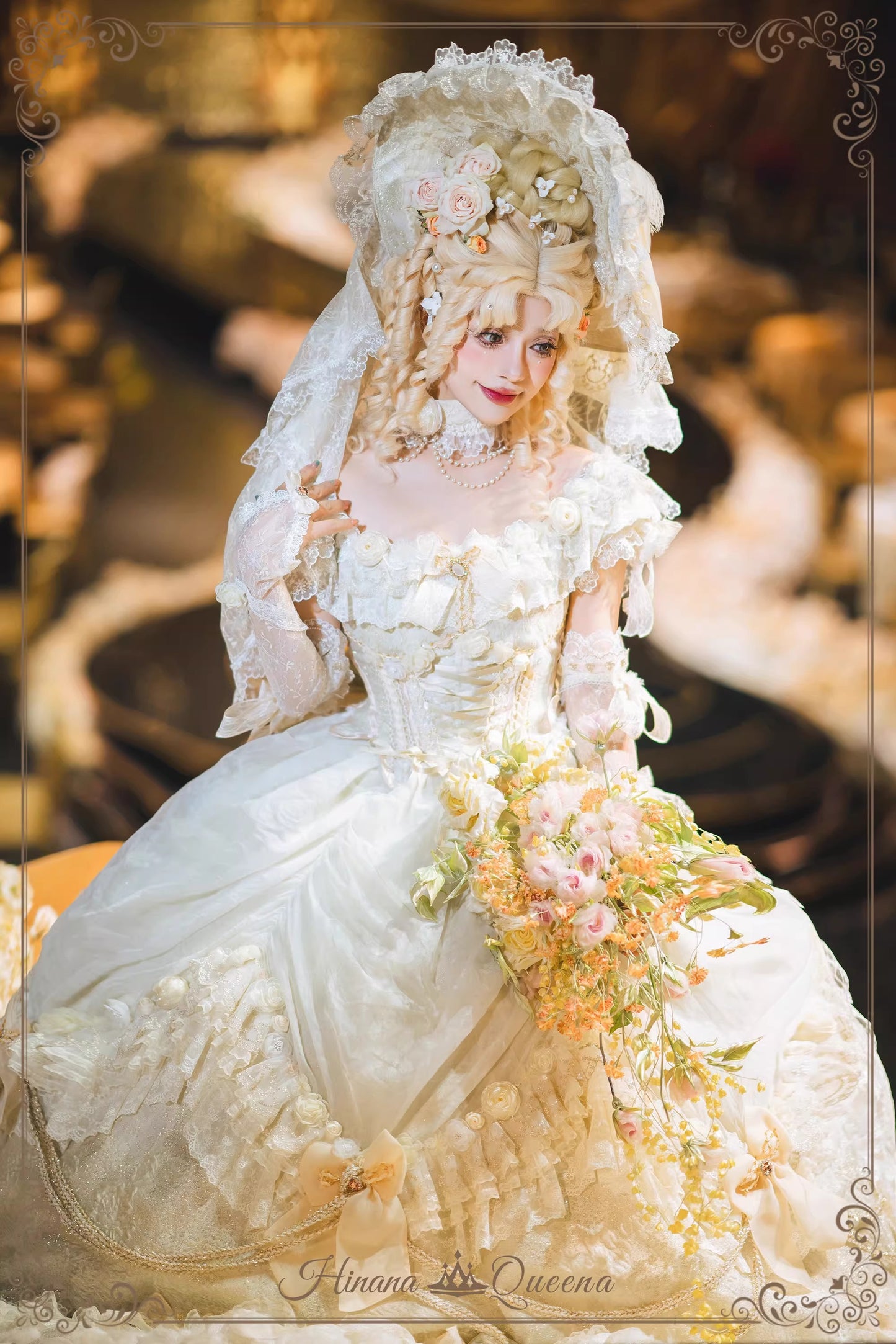 【受注予約~4/26】Gorgeous Wood Dandelion ワンピース・フルセット【Hinana Queena】