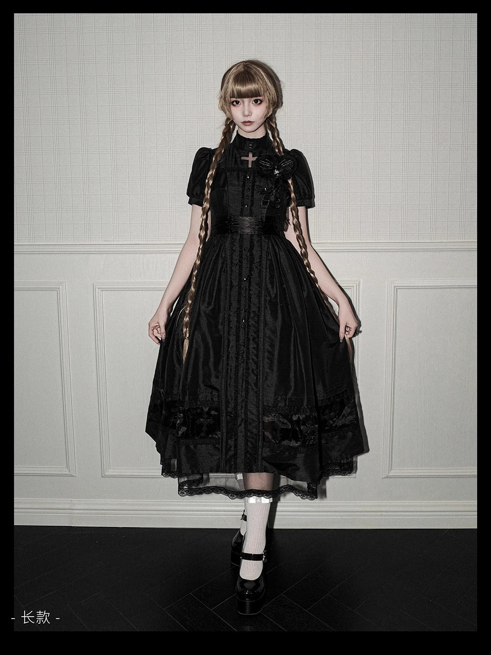 【受注予約~9/2】Spectral Orchid ワンピース(タイプ2)【魔女販售】