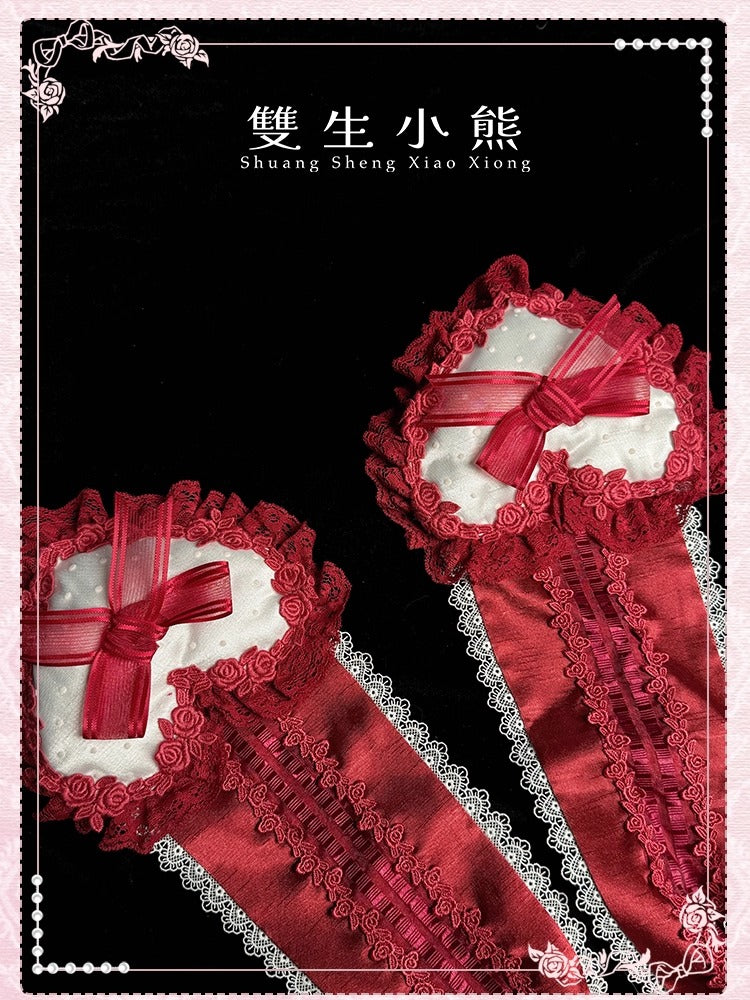 【受注予約~12/25】Love Heart アクセサリー【双生小熊】