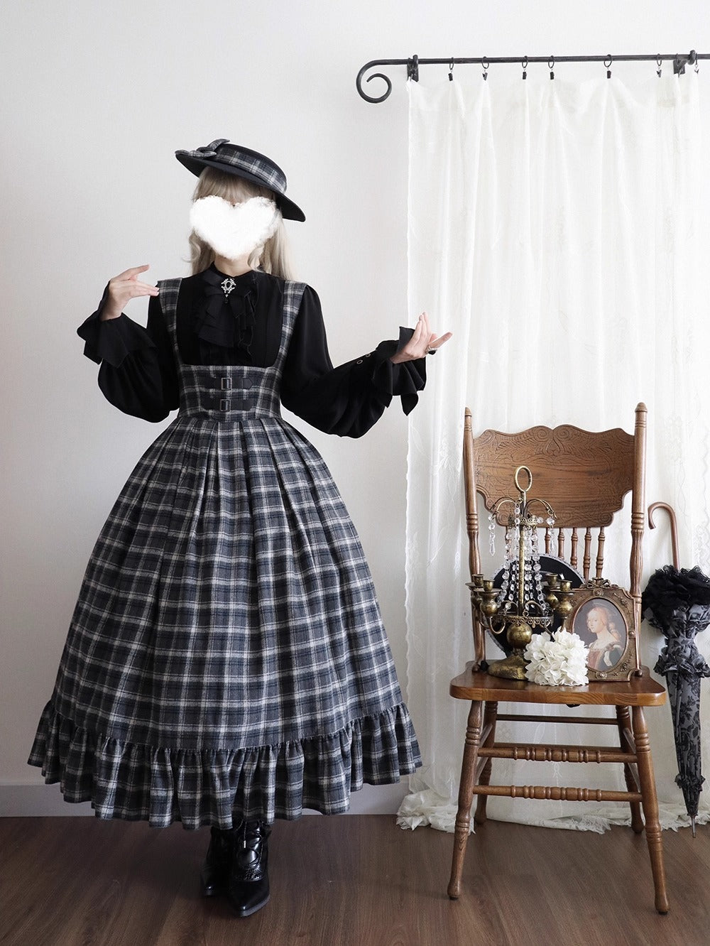 【受注予約~11/30】Earl Gray Tea 2.0 ジャンパースカート【Miss Cube】