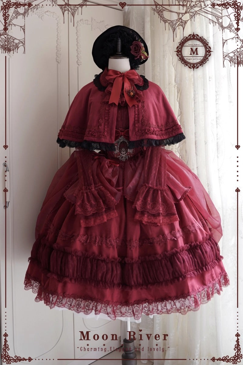 【受注予約~12/11】月光蜘蛛 ケープ・ボレロ【Moon River】