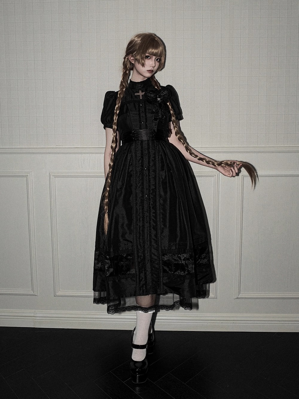 【受注予約~9/2】Spectral Orchid ワンピース(タイプ2)【魔女販售】