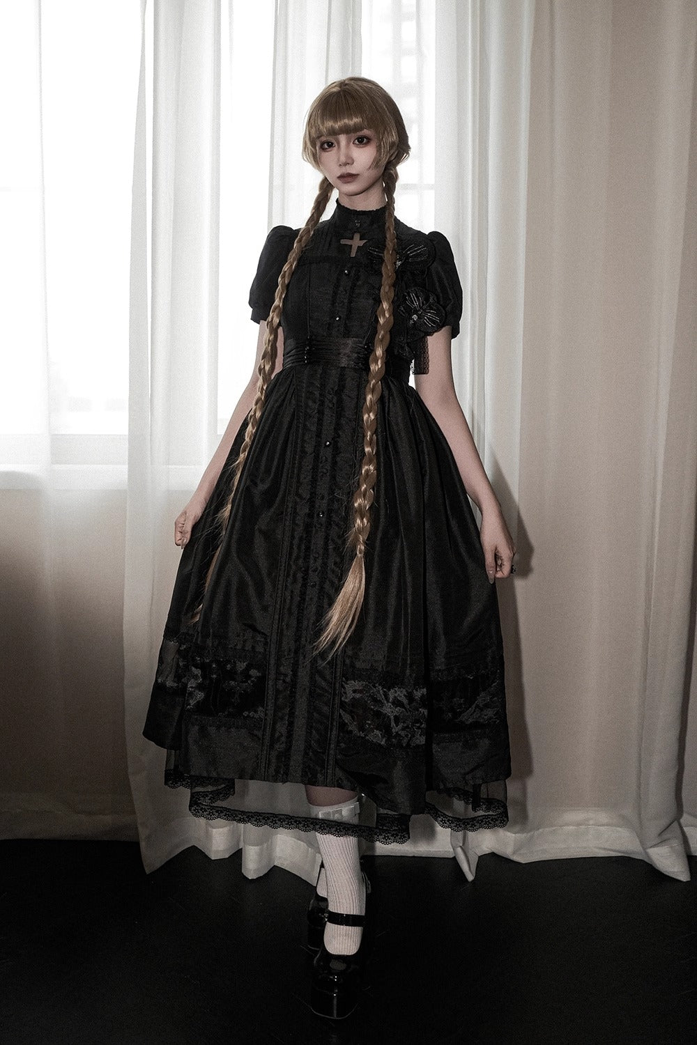 【受注予約~9/2】Spectral Orchid ワンピース(タイプ2)【魔女販售】