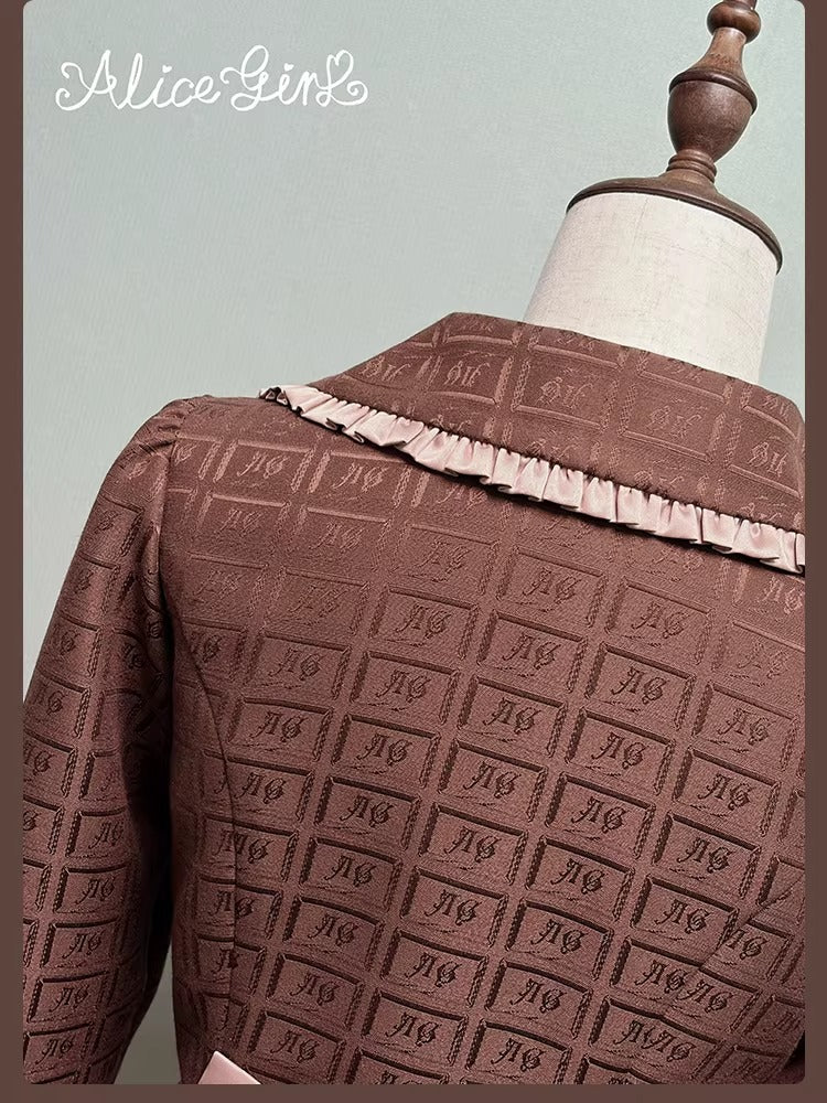 【受注予約~3/3】Chocolate Bear ジャンパースカート・スカート【Alice Girl】