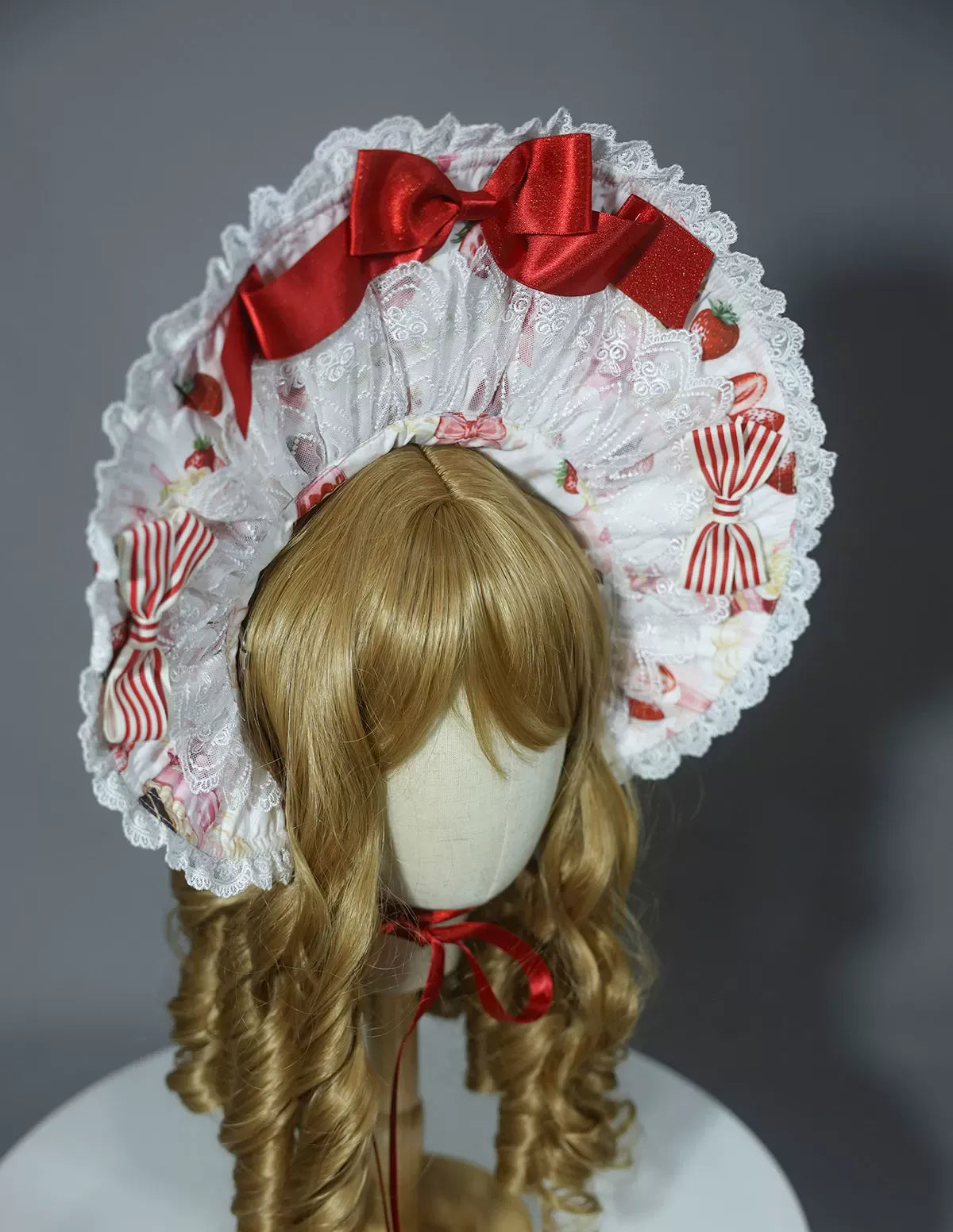 【受注予約~9/28】イチゴと花束 3.0 アクセサリー【Antique Doll】