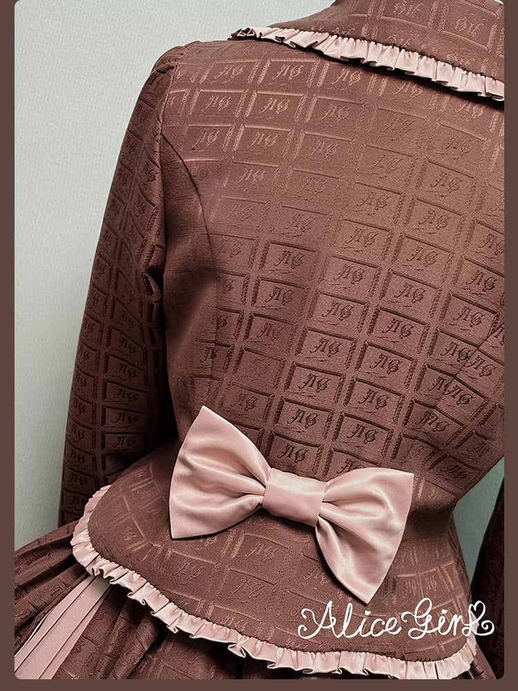 【受注予約~3/3】Chocolate Bear ジャンパースカート・スカート【Alice Girl】