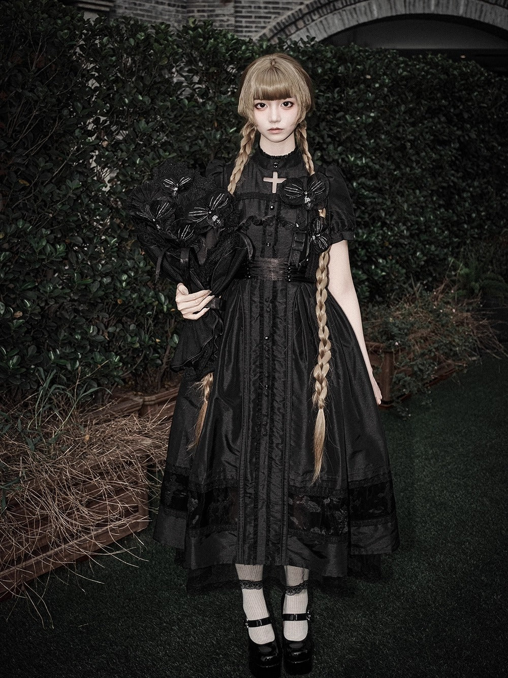 【受注予約~9/2】Spectral Orchid ワンピース(タイプ2)【魔女販售】