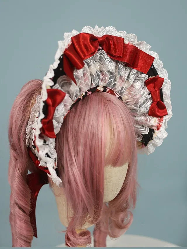【受注予約~9/28】イチゴと花束 3.0 アクセサリー【Antique Doll】