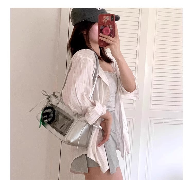 スクエアトート痛バッグ【NanNanSpecial】