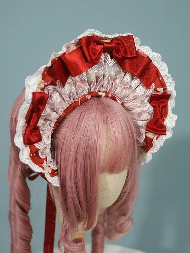 【受注予約~9/28】イチゴと花束 3.0 アクセサリー【Antique Doll】