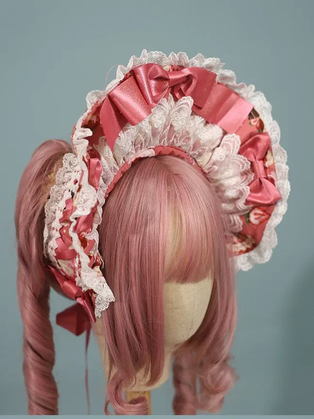 【受注予約~9/28】イチゴと花束 3.0 アクセサリー【Antique Doll】