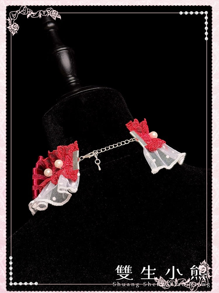 【受注予約~12/25】Love Heart アクセサリー【双生小熊】