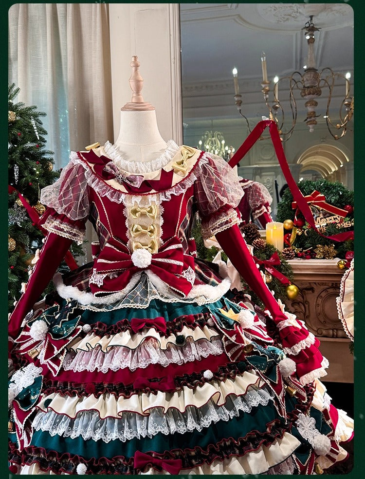 【受注予約~10/28】Christmas Eve ワンピース・ジャンパースカート【花与珍珠匣】