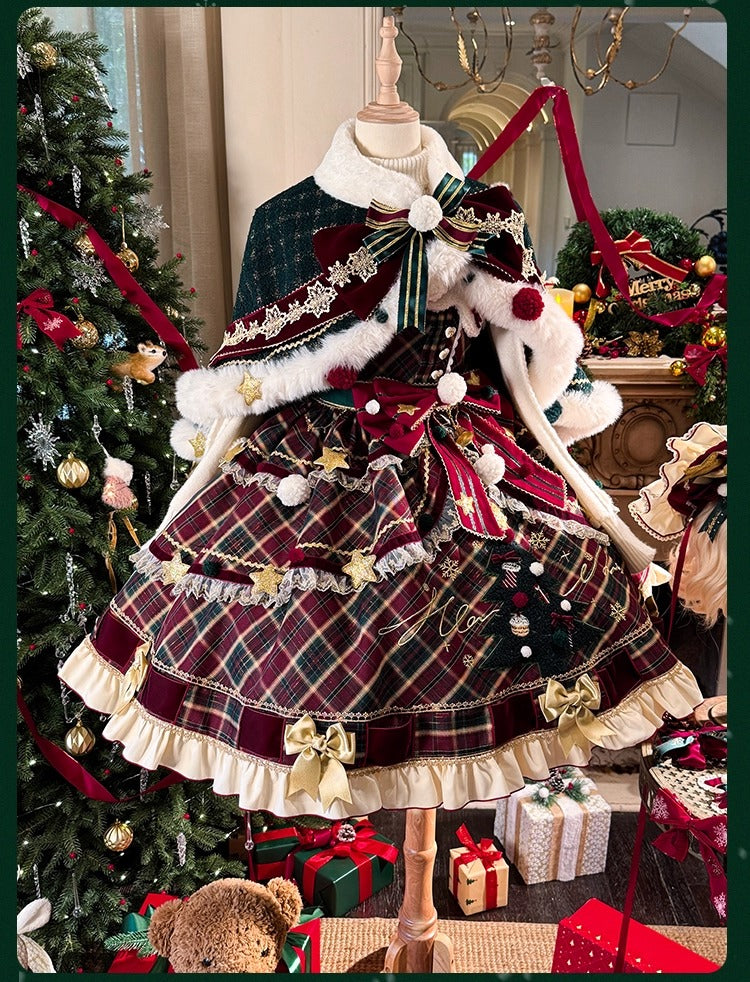 【受注予約~10/28】Christmas Eve ケープ【花与珍珠匣】