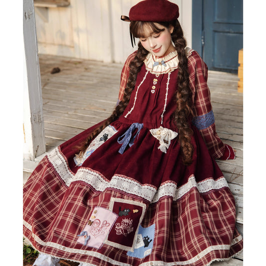 【受注予約~11/18】黒猫裁縫教室 フルセット【Peony】