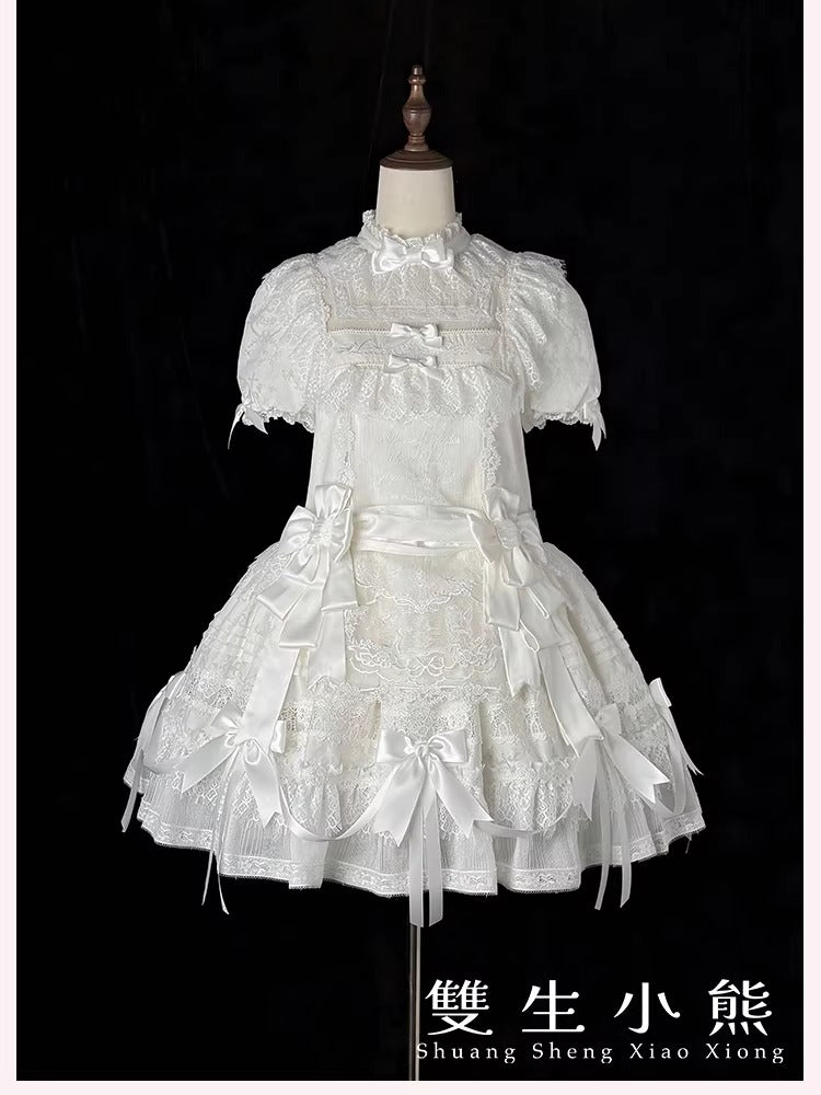 【受注予約~2/3】クロスドール ワンピース(タイプ2)【双生小熊】