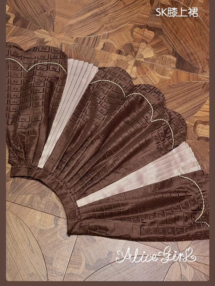 【受注予約~3/3】Chocolate Bear ジャンパースカート・スカート【Alice Girl】