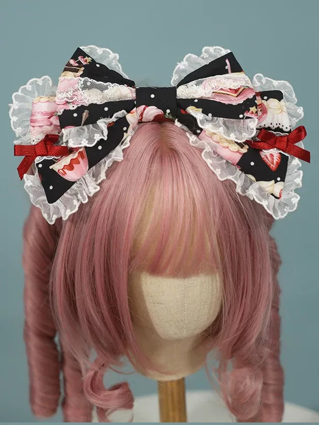 【受注予約~9/28】イチゴと花束 3.0 アクセサリー【Antique Doll】