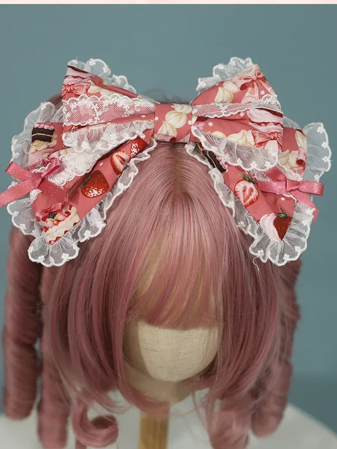 【受注予約~9/28】イチゴと花束 3.0 アクセサリー【Antique Doll】