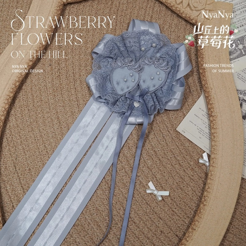 【受注予約~9/2】Strawberry Flowers on the Hill 5.0 アクセサリー【NyaNya】