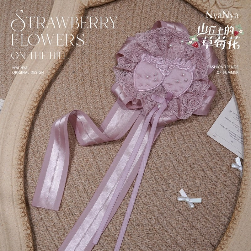 【受注予約~9/2】Strawberry Flowers on the Hill 5.0 アクセサリー【NyaNya】