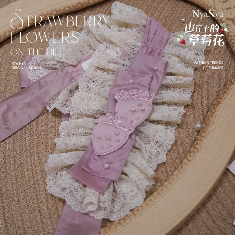 【受注予約~9/2】Strawberry Flowers on the Hill 5.0 アクセサリー【NyaNya】