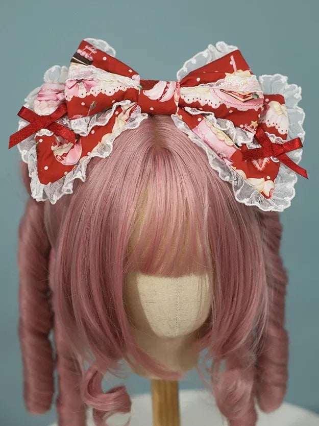 【受注予約~9/28】イチゴと花束 3.0 アクセサリー【Antique Doll】