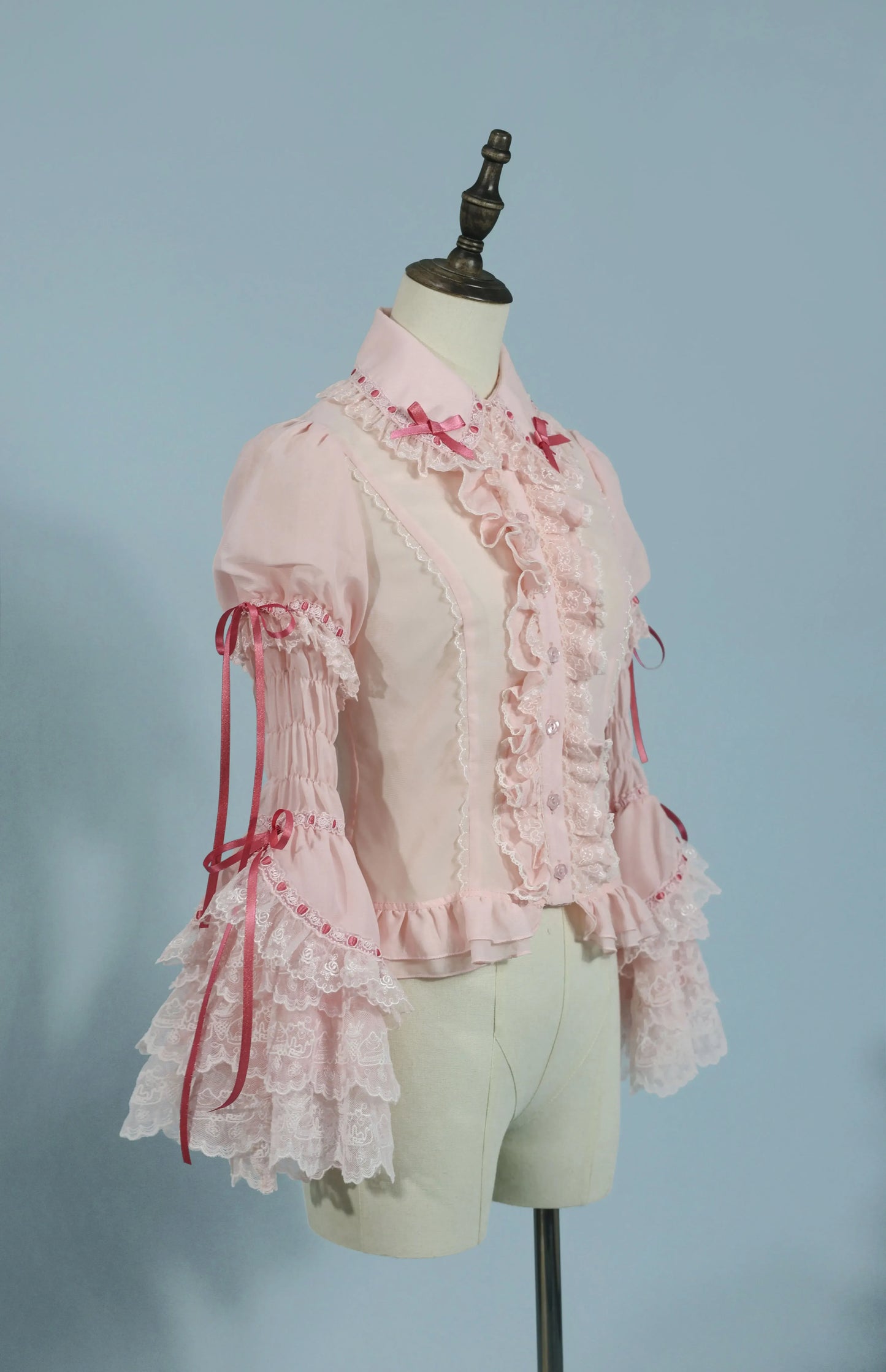 【受注予約~9/28】イチゴと花束 3.0 ブラウス【Antique Doll】