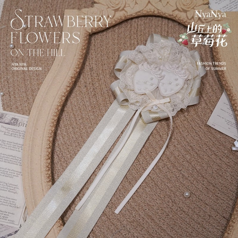 【受注予約~9/2】Strawberry Flowers on the Hill 5.0 アクセサリー【NyaNya】